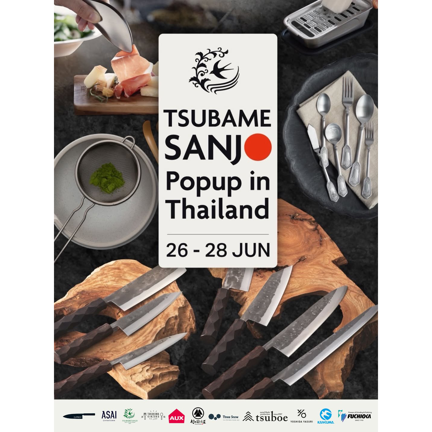 We're Exhibiting at TSUBAMESANJO POP-UP in Thailand. | Yamatani
